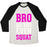 Virgin Teez  Baseball Tee Unisex Tri-Blend Baseball Tee / small / Oatmeal / Black BRO DO YOU EVEN SQUAT UNISEX TRI-BLEND BASEBALL TEE