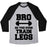 Virgin Teez  Baseball Tee Unisex Tri-Blend Baseball Tee / small / Athletic Gray / Black BRO DO YOU EVEN TRAIN LEGS UNISEX TRI-BLEND BASEBALL TEE