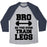 Virgin Teez  Baseball Tee Unisex Tri-Blend Baseball Tee / small / Athletic Gray / Navy BRO DO YOU EVEN TRAIN LEGS UNISEX TRI-BLEND BASEBALL TEE