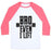 Virgin Teez  Baseball Tee Unisex Classic Baseball Tee / x-small / White/Neon Pink BRO EVEN I LIFT UNISEX CLASSIC BASEBALL TEE