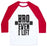 Virgin Teez  Baseball Tee Unisex Classic Baseball Tee / x-small / White/Red BRO EVEN I LIFT UNISEX CLASSIC BASEBALL TEE