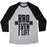 Virgin Teez  Baseball Tee Unisex Tri-Blend Baseball Tee / small / Athletic Gray / Black BRO EVEN I LIFT UNISEX TRI-BLEND BASEBALL TEE
