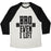 Virgin Teez  Baseball Tee Unisex Tri-Blend Baseball Tee / small / Oatmeal / Black BRO EVEN I LIFT UNISEX TRI-BLEND BASEBALL TEE