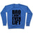 Virgin Teez  Pullover Crewneck Sweatshirt / x-small / Heathered Blue BRO I DON'T EVEN LIFT CREWNECK SWEATSHIRT