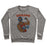 Virgin Teez  Pullover Crewneck Sweatshirt / x-small / Heathered Gray BROBAMA CREWNECK SWEATSHIRT
