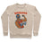 Virgin Teez  Pullover Crewneck Sweatshirt / x-small / Heathered Oatmeal BROBAMA CREWNECK SWEATSHIRT