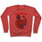 Virgin Teez  Pullover Crewneck Sweatshirt / x-small / Heathered Red BROBAMA CREWNECK SWEATSHIRT