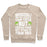 Virgin Teez  Pullover Crewneck Sweatshirt / x-small / Heathered Oatmeal BROCCOLI MAY GET STUCK IN YOUR TEETH CREWNECK SWEATSHIRT