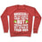 Virgin Teez  Pullover Crewneck Sweatshirt / x-small / Heathered Red BROCCOLI MAY GET STUCK IN YOUR TEETH CREWNECK SWEATSHIRT