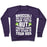 Virgin Teez  Pullover Crewneck Sweatshirt / x-small / Purple BROCCOLI MAY GET STUCK IN YOUR TEETH CREWNECK SWEATSHIRT