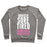Virgin Teez  Pullover Crewneck Sweatshirt / x-small / Heathered Gray BRUISED, SORE, TIRED. ALL SIGNS OF A PRODUCTIVE DAY. CREWNECK SWEATSHIRT