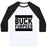 Virgin Teez  Baseball Tee Unisex Classic Baseball Tee / x-small / White/Black BUCK FURPEES UNISEX CLASSIC BASEBALL TEE