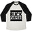 Virgin Teez  Baseball Tee Unisex Tri-Blend Baseball Tee / small / Oatmeal / Black BUCK FURPEES UNISEX TRI-BLEND BASEBALL TEE