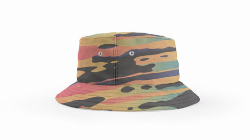 Trippy Dawntime Reversible Bucket Hat