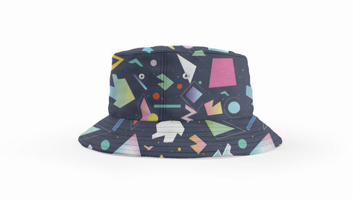 Funny Colorful Pattern Reversible Bucket Hat