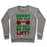 Virgin Teez  Pullover Crewneck Sweatshirt / x-small / Heathered Gray BUDDY THE ELF, HOW MUCH DO YOU LIFT? CREWNECK SWEATSHIRT