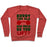 Virgin Teez  Pullover Crewneck Sweatshirt / x-small / Heathered Red BUDDY THE ELF, HOW MUCH DO YOU LIFT? CREWNECK SWEATSHIRT