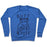 Virgin Teez  Pullover Crewneck Sweatshirt / x-small / Heathered Blue BUFF 'N TUFF CAT CREWNECK SWEATSHIRT