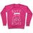 Virgin Teez  Pullover Crewneck Sweatshirt / x-small / Deep Pink BUFF 'N TUFF CAT CREWNECK SWEATSHIRT