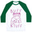 Virgin Teez  Baseball Tee Unisex Classic Baseball Tee / x-small / White/Dark Green BUFF 'N TUFF CAT UNISEX CLASSIC BASEBALL TEE