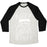 Virgin Teez  Baseball Tee Unisex Tri-Blend Baseball Tee / small / Oatmeal / Black BUFF 'N TUFF CAT UNISEX TRI-BLEND BASEBALL TEE