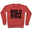 Virgin Teez  Pullover Crewneck Sweatshirt / x-small / Heathered Red BUILD MUSCLE CREWNECK SWEATSHIRT