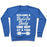 Virgin Teez  Pullover Crewneck Sweatshirt / x-small / Heathered Blue BUILDING A BAD ASS BODY ONE REP AT A TIME CREWNECK SWEATSHIRT