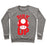 Virgin Teez  Pullover Crewneck Sweatshirt / x-small / Heathered Gray BULK UP CREWNECK SWEATSHIRT