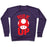 Virgin Teez  Pullover Crewneck Sweatshirt / x-small / Purple BULK UP CREWNECK SWEATSHIRT