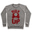 Virgin Teez  Pullover Crewneck Sweatshirt / x-small / Heathered Gray BULK UP CREWNECK SWEATSHIRT