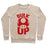 Virgin Teez  Pullover Crewneck Sweatshirt / x-small / Heathered Oatmeal BULK UP CREWNECK SWEATSHIRT