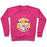 Virgin Teez  Pullover Crewneck Sweatshirt / x-small / Deep Pink BUNS & GUNS CREWNECK SWEATSHIRT