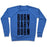 Virgin Teez  Pullover Crewneck Sweatshirt / x-small / Heathered Blue BURN BABY BURN CREWNECK SWEATSHIRT