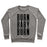 Virgin Teez  Pullover Crewneck Sweatshirt / x-small / Heathered Gray BURN BABY BURN CREWNECK SWEATSHIRT