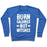 Virgin Teez  Pullover Crewneck Sweatshirt / x-small / Heathered Blue BURN CALORIES NOT WITCHES CREWNECK SWEATSHIRT