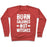 Virgin Teez  Pullover Crewneck Sweatshirt / x-small / Heathered Red BURN CALORIES NOT WITCHES CREWNECK SWEATSHIRT
