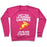 Virgin Teez  Pullover Crewneck Sweatshirt / x-small / Deep Pink BURNING CALORIES CREWNECK SWEATSHIRT