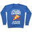 Virgin Teez  Pullover Crewneck Sweatshirt / x-small / Heathered Blue BURNING CALORIES CREWNECK SWEATSHIRT