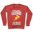 Virgin Teez  Pullover Crewneck Sweatshirt / x-small / Heathered Red BURNING CALORIES CREWNECK SWEATSHIRT