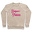 Virgin Teez  Pullover Crewneck Sweatshirt / x-small / Heathered Oatmeal BURPEE PRINCESS CREWNECK SWEATSHIRT