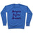 Virgin Teez  Pullover Crewneck Sweatshirt / x-small / Heathered Blue BURPEES BEFORE BRUNCH CREWNECK SWEATSHIRT