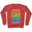 Virgin Teez  Pullover Crewneck Sweatshirt / x-small / Heathered Red BURPEES DON'T REALLY LIKE YOU EITHER CREWNECK SWEATSHIRT