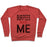 Virgin Teez  Pullover Crewneck Sweatshirt / x-small / Heathered Red BURPEES FEAR ME (TANK) CREWNECK SWEATSHIRT