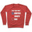 Virgin Teez  Pullover Crewneck Sweatshirt / x-small / Heathered Red BURPEES FOR PARAGON SQUATS FOR RENEGADE CREWNECK SWEATSHIRT