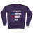 Virgin Teez  Pullover Crewneck Sweatshirt / x-small / Purple BURPEES FOR PARAGON SQUATS FOR RENEGADE CREWNECK SWEATSHIRT