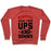 Virgin Teez  Pullover Crewneck Sweatshirt / x-small / Heathered Red BURPEES HAVE THEIR UPS AND DOWNS CREWNECK SWEATSHIRT