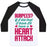Virgin Teez  Baseball Tee Unisex Classic Baseball Tee / x-small / White/Black BURPEES HEART ATTACK UNISEX CLASSIC BASEBALL TEE