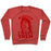 Virgin Teez  Pullover Crewneck Sweatshirt / x-small / Heathered Red BURPEES I HATE THEM CREWNECK SWEATSHIRT