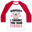 Virgin Teez  Baseball Tee Unisex Classic Baseball Tee / x-small / White/Red BURPEES? I THOUGH YOU SAID FURBIES UNISEX CLASSIC BASEBALL TEE