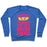 Virgin Teez  Pullover Crewneck Sweatshirt / x-small / Heathered Blue BURPEES? I THOUGHT YOU SAID NACHO CHEESE CREWNECK SWEATSHIRT